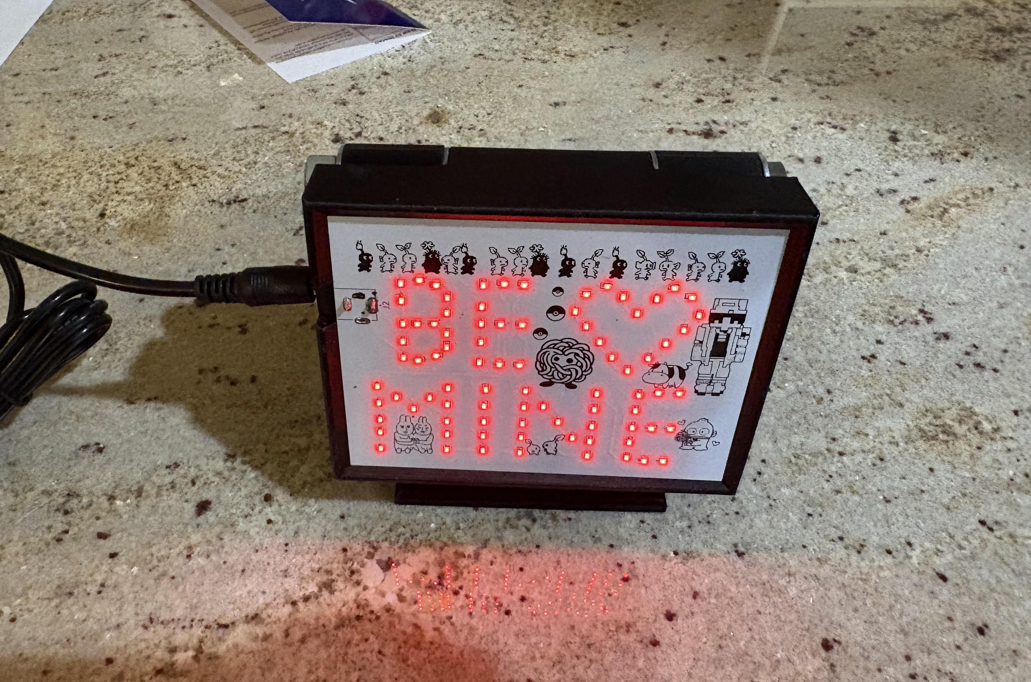 Valentines Day LED Board